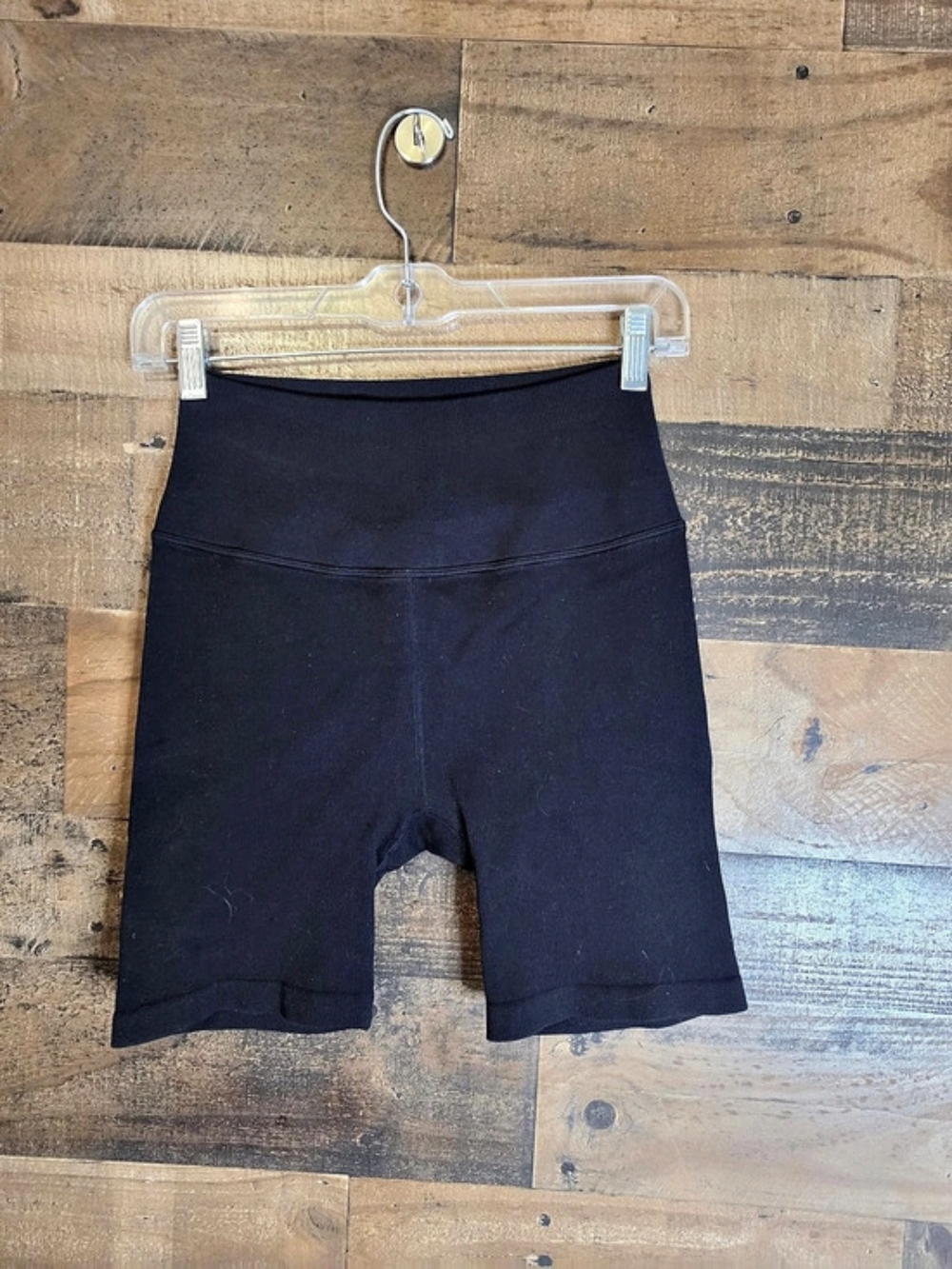 Spiritual Gangster Black Bike Shorts Size XS/S